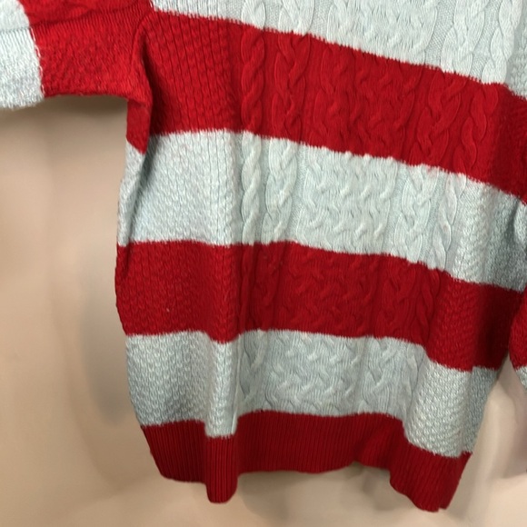 Halogen x Atlantic Pacific striped turtleneck sweater - Picture 4 of 9